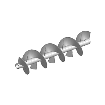 Roscas e Transporte Helicoidal - Rosca com Pá